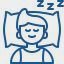 Keep a consistent sleep schedule. Get up at the same time every day, even on weekends or during vacations.