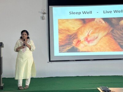 Interacting with Medical College Professors & Students on Sleep Disorders